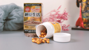 ISDG Natto Nattokinase Supplement 4000FU (Derived from Japanese Natto) Supports Circulatory Health and Heart Health High-activity 60 Capsules-30 Days