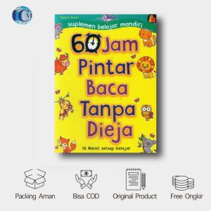 Buku Belajar Membaca 60 Jam Lancar Membaca & Mewarnai