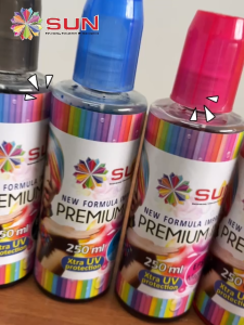 Tinta Refill Epson 003 057 664 673 / Tinta Canon IP2770 790 810 811 / Tinta 678 680 GT52 GT53 - SUN Premium Ink NFI 250 ml