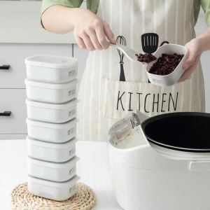 280ML Portable Lunch Box Microwave Safe PP Food Storage Boxes Refrigerator Preservation Keep Fresh Box Microwaveable