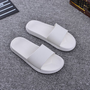 Dép Đi Trong Nhà Phong Cách Đế Phẳng Màu Trơn Không in Họa Tiết Cho Nam Và Nữ Dép Đi Trong Nhà Chất Liệu EVA Dùng Trong Nhà Tắm