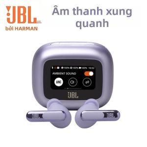 JBL | Tai Nghe Không Dây Bluetooth JBL Live Beam 3 Với Hộp Sạc Hiển Thị Thông Minh LED Khử Tiếng Ồn Chủ Động Dành Cho Người Lớn (nam/nữ)