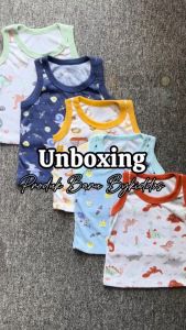 BOBOHO - SETELAN ANAK KAOS KUTUNG LOKAL TANPA LENGAN LUCU / SETELAN BAYI TANPA LENGAN
