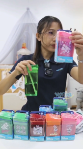 Drink on the box กระบอกน้ำเด็ก คว่ำไม่หก น้ำหนักเบา Unique Gen 3