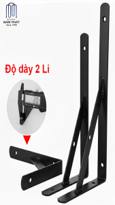 Eke Bắt Tường Giá Đỡ Kệ Vuông Chữ L 15cm 20cm 25cm 30cm Cặp E Ke Góc V Sơn Tĩnh Điện Chịu Lực 15 20 25 30 cm Kèm Ốc Vít