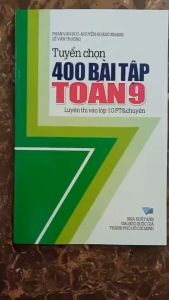 Sách - Tuyển Chọn 400 Bài Tập Toán 9 - KL