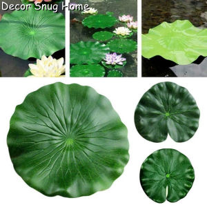 【On Sale】Artificial Floating Lotus Leaves Fake Foliage Plant Garden Pond Pool Decoration