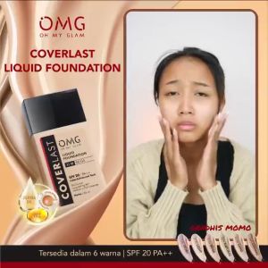 OMG CoverLast Liquid Foundation || Oh My Glam || SPF 20 PA++ Oil Control Long Lasting 8H* Medium To Full Coverage