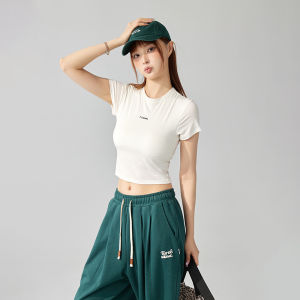 Turn Signal | Crop Trendy Short Sleeve T-Shirt Fit