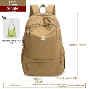 tanmesso | Lightweight Large Capacity All-Purpose Backpack