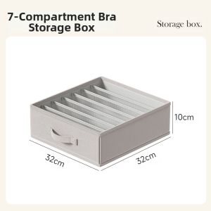 bicoy | Cloth Drawer 3-in-1 Underwear Socks Storage Organizer Box