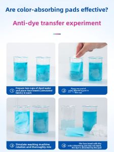 MONLEYTA | Color Guard Laundry Sheets Prevent Color Transfer 40 Sheets Of Washing Machine Color Blocking Clothes Absorbing Pads Manleyta