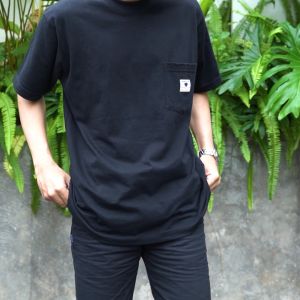 Pride N Joy Co - T-Shirt Pocket Tee Hitam