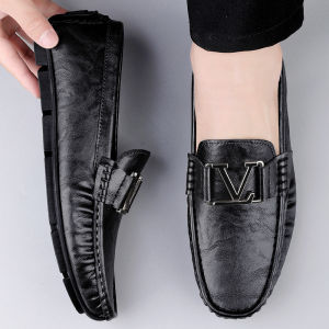NUDANLAI | Spring Summer Leather Mens Loafers Breathable