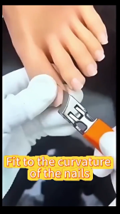 Oblique Nail Clippers Large Opening Anti-splash Nail Clipper Groove Clippers Manicure Tools