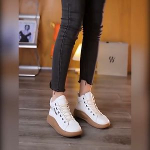 Casual Sneaker for Women รองเท้าผ้าใบ รองเท้าผ้าใบผู้หญิง รองเท้าแฟชั่น เพิ่มความสูง No.516