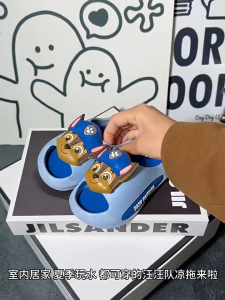 Paw Patrol Childrens Sandals Slippers Summer Boys Girls Anti-slip Indoor Bath Anti-collision Breathable Infant