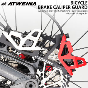 ATWEINA MTB Brake Caliper Guard CNC Aluminum Alloy Protection Cover for Mountain Bike Easy Install Bicycle Accessory