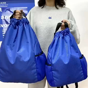 UPGREE Drawstring Backpack Bag Outdoor High-quality Fabric Nylon String Bag Football Basketball Swimming Bag Sports Fitness Event Travel Bag String Backpack for Kids Men Women