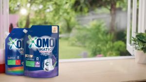Nước giặt OMO matic cửa trước giữ màu bền đẹp 36kg/túi
