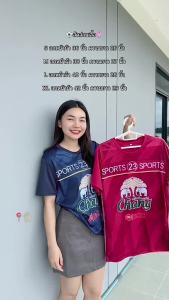 เสื้อยืด เสื้อกีฬา พิมพ์ลายช้าง คอกลม แขนสั้น ผ้าไมโคร เนื้อผ้าไม่หนา มีไซส์ S-3XL t258#