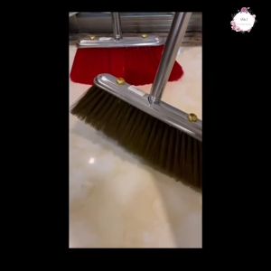 🇲🇾 [SET] Stainless Steel Handle Stick Non-stick Hair Broom Wet Dry Durable Penyapu Tahan Lama 不锈钢干湿俩用扫把包棍