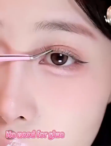 SKISOPGO 120 Clusters Eyelashes Glue Free Self-adhesive cluster Lightweight Comfortable High Volume