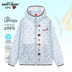 CHARLES JANGS HAPPY HEART | Pet Waterproof Breathable UPF50+ Jacket