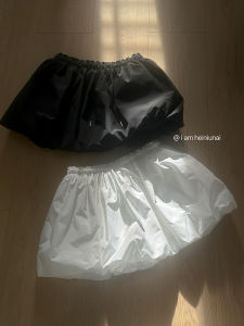 Sweet Pumpkin Flower Bud Half Skirt Womens Casual Slimming Elastic Waist A-Line Short Puffy Skirt Korean Style Commute