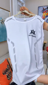 Muse Harbor เสื้อกล้ามผู้ชายฤดูร้อนระบายอากาศกีฬาฟิตเนส bottoming เสื้อยืดแขนกุดเทรนนิ่งไหล่กว้างเสื้อกั๊กแห้งเร็ว