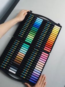 ENMY Acrylic Marker Soft Tip Pen Paint Drawing Colouring Painting Art Pen