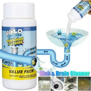 220g Powerful Drain Cleaner High-efficiency Peculiar Clog Remover Channel Powder Cleaning Tools for Kitchen Toilet Pipe Dredging