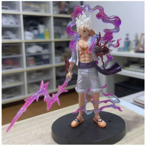 Bandai | 2026 18cm One Piece Anime figure Luffy GEAR 5 Figurine Nika Luffy Sun God Action Figures Collectible Model Toys Gift