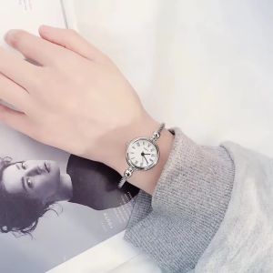 Watch For Women and Kids Small Gold Bangle Bracelet Watch Stainless Steel Retro Quartz Wristwatch