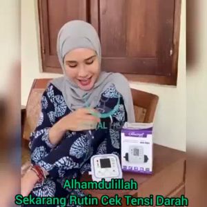 TENSIMETER DIGITAL LCD DISPLAY PENGUKUR TEKANAN TENSI DARAH PORTABLE BLOOD PRESSURE ELEKTRIK
