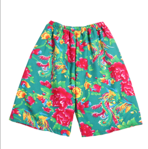 Floral Boxer Shorts Wedding Prank Team Building Activity Year End Celebration Game Handwear Required Straight Leg Polyester Shorts