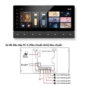 TUYA Bảng Điều Khiển Thông Minh 6.2 Bluetooth ZIGBEE IR Cổng Tích Hợp Bộ Khuếch Đại Âm Thanh Trên Tường Máy Nghe Nhạc Cho Android 11 Tự Động Hóa Gia Đình