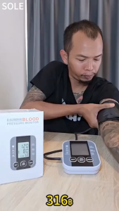 10ปี รับประกัน SOLE เครื่องวัดความดัน ความแม่นยำ 1000% เสียงภาษาไทย เครื่องวัดดัน เครืีองวัดความดัน จอใหญ่HD โลหิต ต้นแขน พร้อมส่ง FREEสายUSB/AA ก้อน