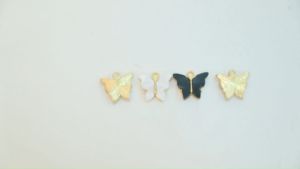 [1 Bks] Liontin Bentuk Kupu Kupu / Liontin Kalung Gelang / Mote Gantung Kupu Kupu