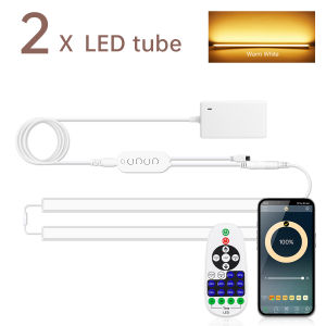 Guillermo | 30CM/40CM/50CM LED Light Bar RF Remoter/Bluetooth APP Control 12V 2/4/6pcs Dimmable Lamp Tube CRI80 Kitchen Night LightEU Plug