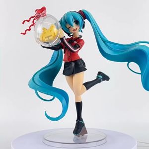 HATSUNE MIKU TAITO-STATION UNIFORM - Action Figure Miniatur Pajangan Topper Kue Mainan Figur Vocaloid Waifu