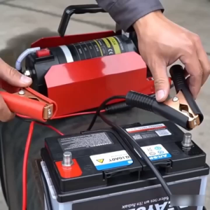 Máy Bơm Dầu Diesel 12V Tự Mồi Công Suất Lớn Súng Hút Dầu Di Động Dành Cho Ô Tô Xe Tải Cao Cấp