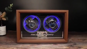 【SG】 Watch Winder Box Automatic For 1 2 4 Slot Wooden Watch Storage Box Wood Watches Box
