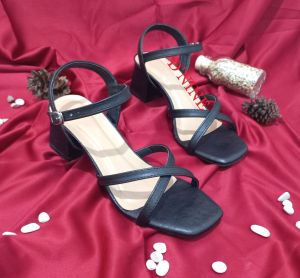 DNINE KR 03 ZIFA Sandal heels tali silang hak 5cm