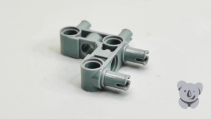 Genuine Brick Parts - Cross Block Beam Bent 90 Degrees with 4 Pins [55615 | New Part]