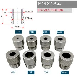 เจาะไม้เจาะท่องเที่ยว BUSHING M14x1.5 3-10 มม.Quenching สวมใส่สําหรับ 3 In 1 Doweling JIG Pocket Hole JIG