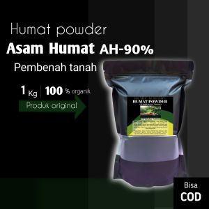 Asam Humat Humic Acid 1kilo Pupuk Pembenah Tanah untuk Tanaman Cabai Padi Buah Bunga dll Termurah bisa COD