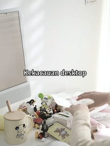 Rak Display Boneka Bubble Mart – Kotak Penyimpanan Boneka Blind Box Tahan Debu untuk Meja