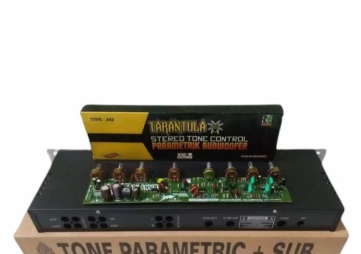 Paket Kit Dan Box Parametric Subwoofer Tone Control Stereo Ranic Tone