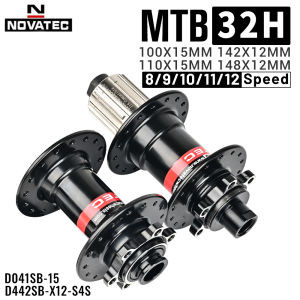 Novatec D442 & D041: A Comprehensive Guide to Front & Rear Wheel Hubs